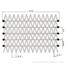 Stainless Steel Chain Weave Conveyor Belts